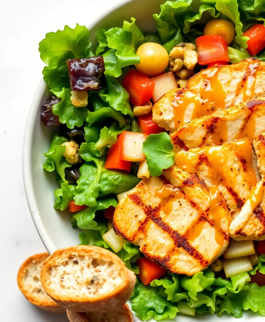 24 Teen Lunch Ideas for School That'll Make Your Friends Jealous! - 16. Grilled Chicken Salad