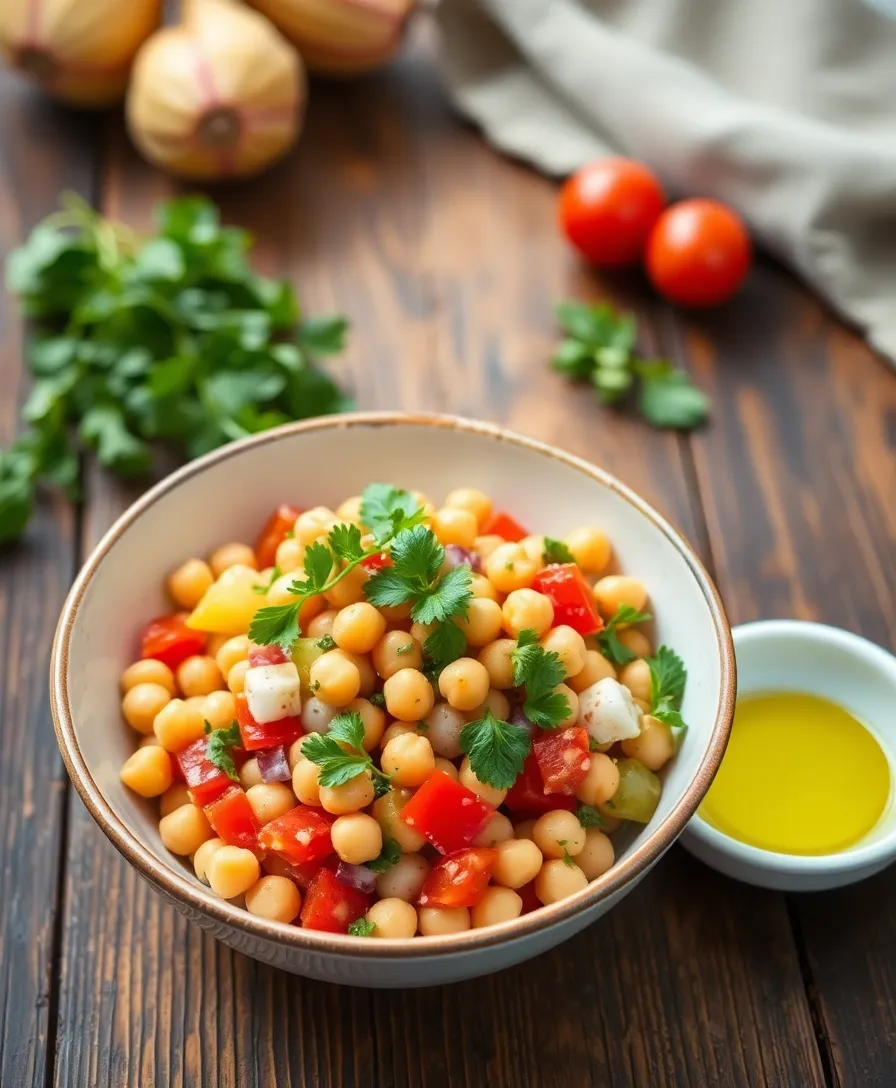 24 Teen Lunch Ideas for School That'll Make Your Friends Jealous! - 5. Mediterranean Chickpea Salad