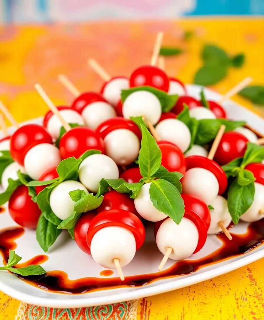 24 Teen Lunch Ideas for School That'll Make Your Friends Jealous! - 8. Caprese Skewers