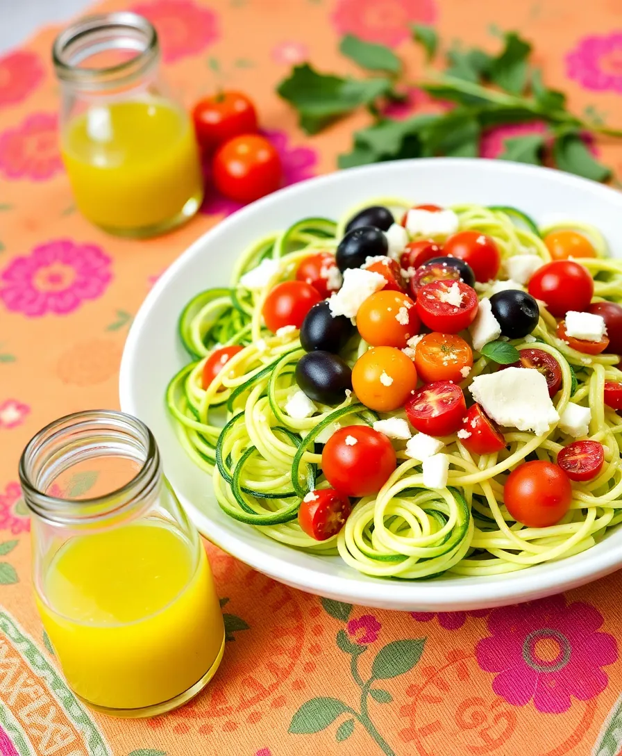 24 Teen Lunch Ideas for School That'll Make Your Friends Jealous! - 14. Zucchini Noodle Salad