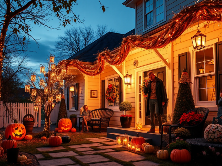 19 Halloween Outdoor Decorations Ideas