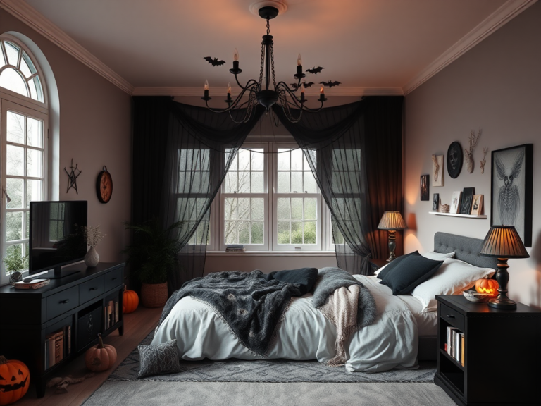 19 Halloween Bedroom Aesthetic Ideas