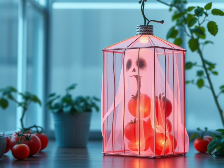 16 Tomato Cage Ghost Ideas