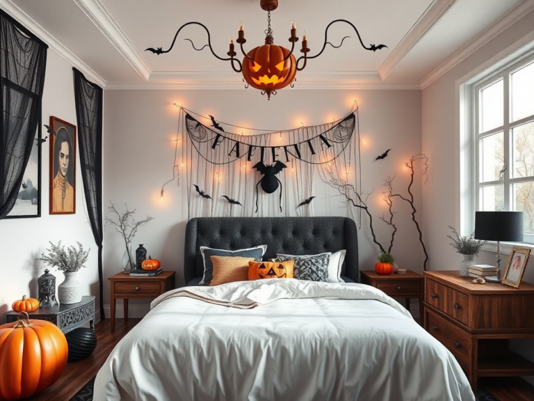 20 Halloween Bedroom Decor Ideas