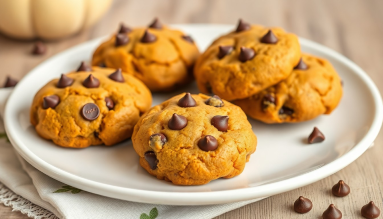 25 Pumpkin Chocolate Chip Cookies Ideas