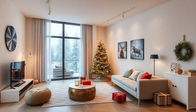 22 Christmas Apartment Decor Ideas