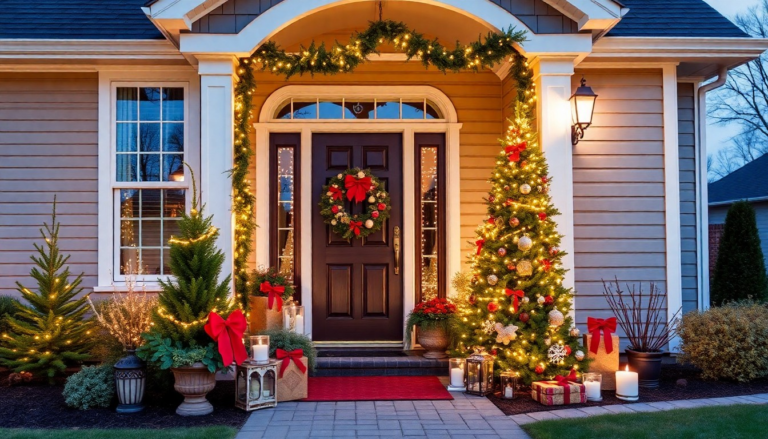 24 Outdoor Christmas Decor Ideas