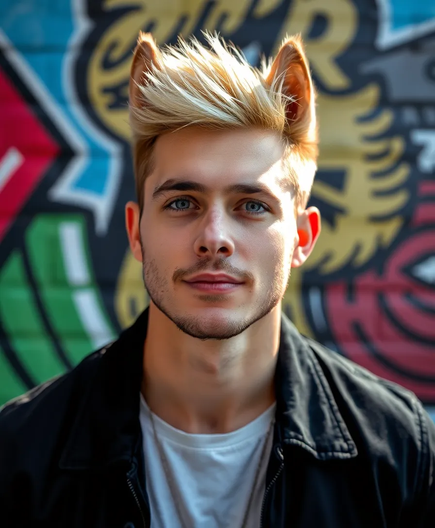 20 Stylish Men’s Wolf Style Cut Ideas That Will Turn Heads Everywhere! - 15. Wolf Cut with Highlights