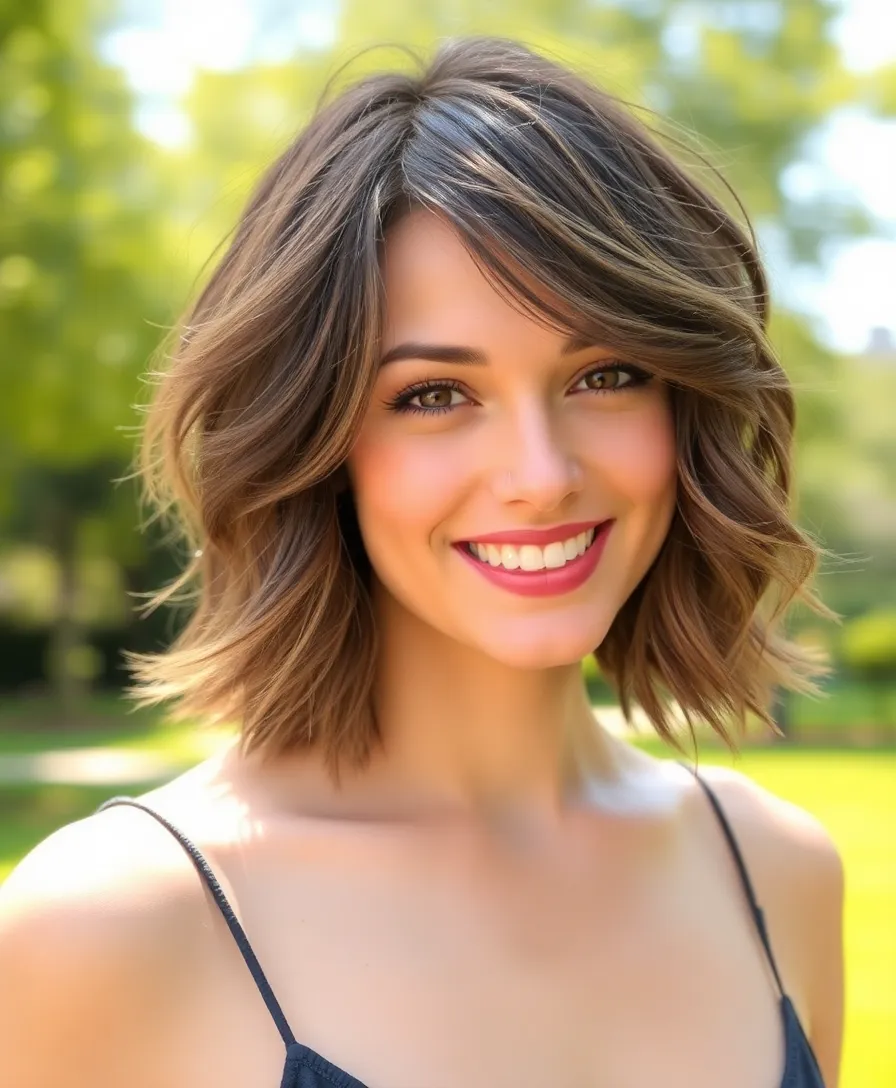 30 Layered Haircuts That Will Transform Your Look (You Won't Believe #15!) - 1. The Wispy Bob