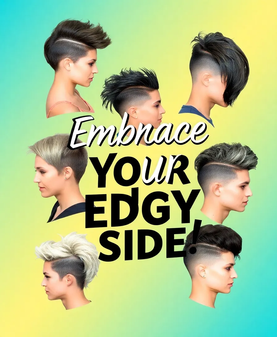 20 Edgy Side-Shaved Hairstyles That Will Turn Heads! - Conclusion: Embrace Your Edgy Side!