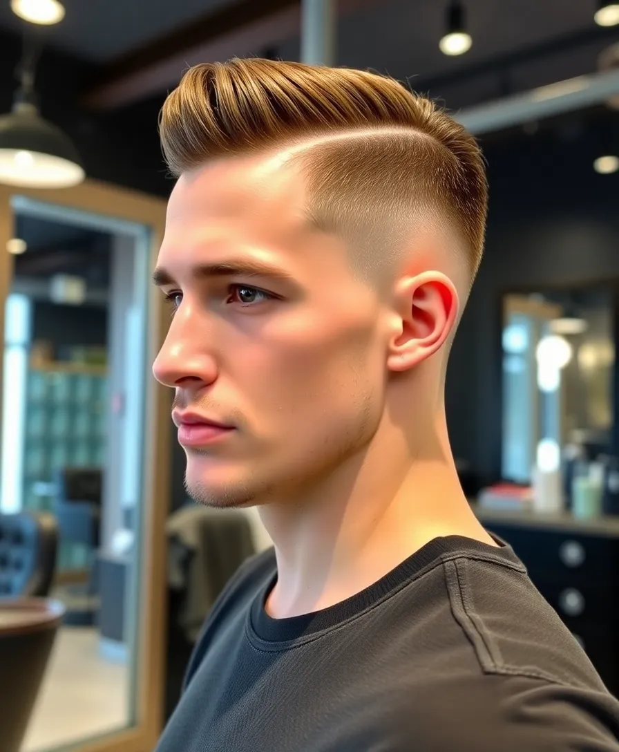 15 Stylish Korean Hairstyles for Men That Will Turn Heads! - 8. The Fade