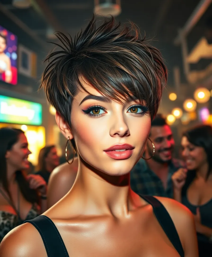 25 Stunning Birthday Hairstyles for Your Celebrations (You Won't Believe #12!) - 9. Edgy Pixie Cut