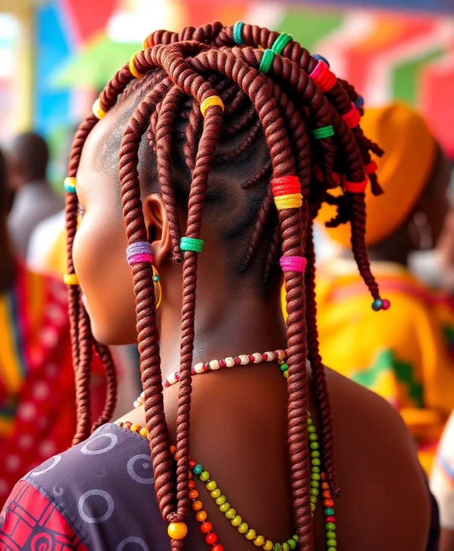 15 Mesmerising Fulani Braids You'll Want to Try ASAP! - 7. Jumbo Fulani Braids