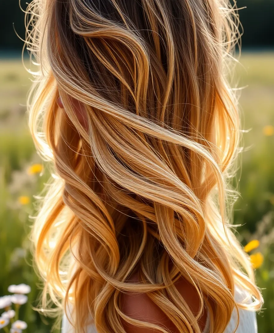 15 Stunning Hairstyles That Flatter Oval Faces (You'll Want to Try #7!) - 1. Long, Layered Waves