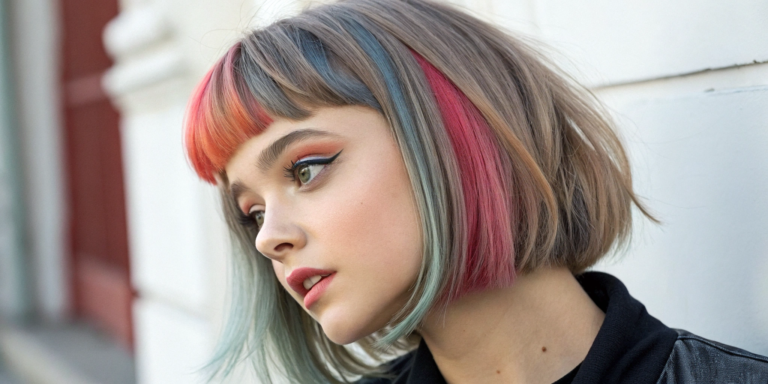 24 Wolf Cuts With Colored Bangs: Bold Styles to Transform Your Look