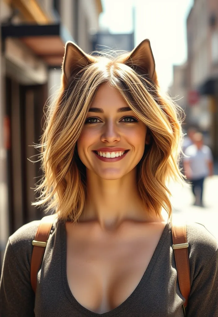 22 Best Korean Wolf Cut Ideas for Women That Will Make Heads Turn! - 6. Layered Wolf Cut with Highlights