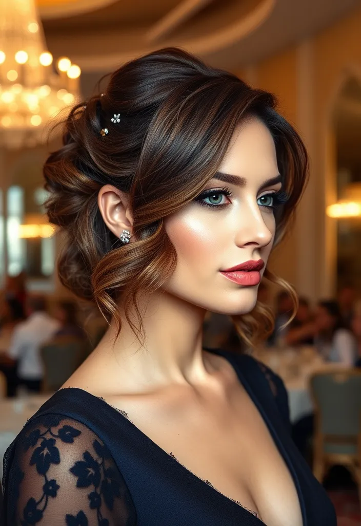 20 Wavy Wolf Cut Ideas For Women That Will Make Heads Turn! - 17. Wavy Wolf Cut for Formal Events