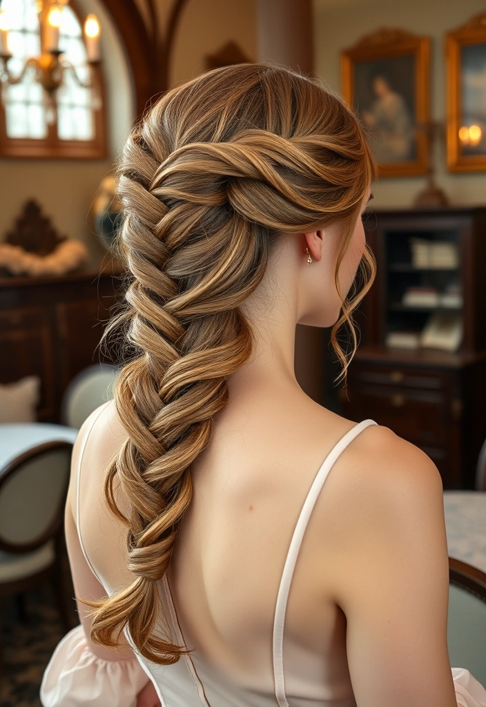 22 Elegant and Stylish Braid Hairstyles That Will Turn Heads! - 14. Vintage Retro Braid