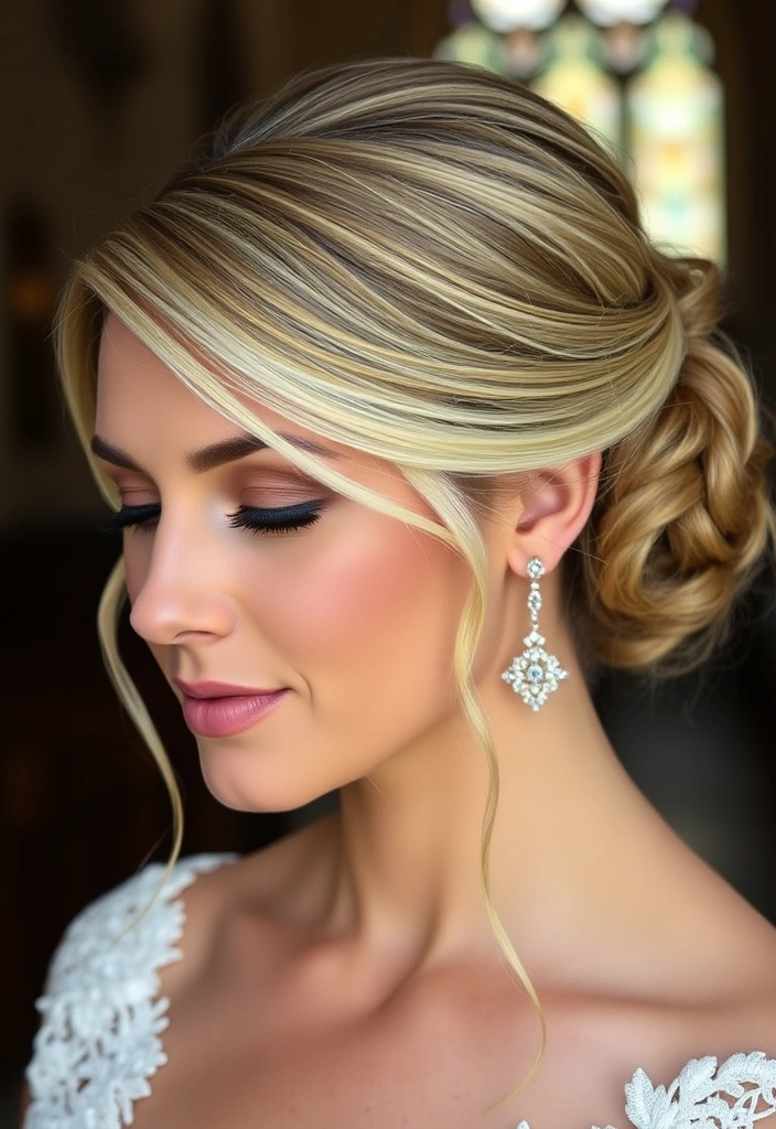 25 Stunning Long Hair Updos Perfect for Your Big Day (You Won't Believe #10!) - 5. Elegant Low Bun