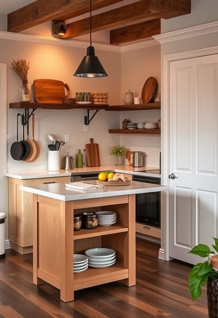 21 Unique Kitchen Island Ideas That Are Pure Genius in Style and Functionality (You Won't Believe #8!) - 8. The Creative Corner