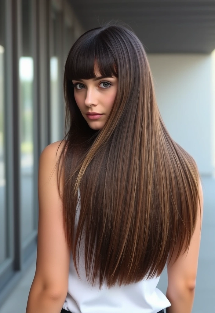 24 Stunning Haircuts for Long Haired Women That'll Make Everyone Turn Heads! - 2. Blunt Cut