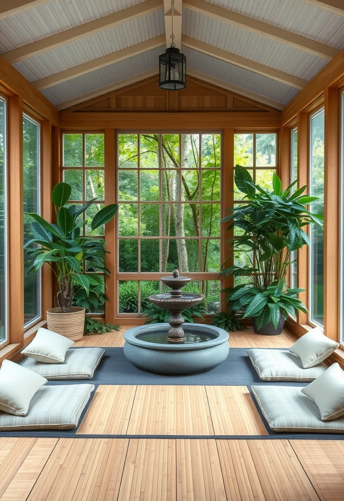 25 Screened in Porch Plans Ideas You'll Wish You Knew Sooner! - 8. Zen Sanctuary