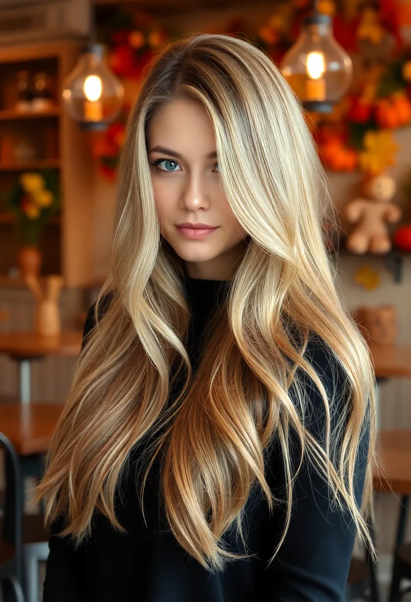 22 Stunning Fall Hair Color Ideas for Blonde That'll Make Heads Turn! - 2. Warm Caramel Highlights