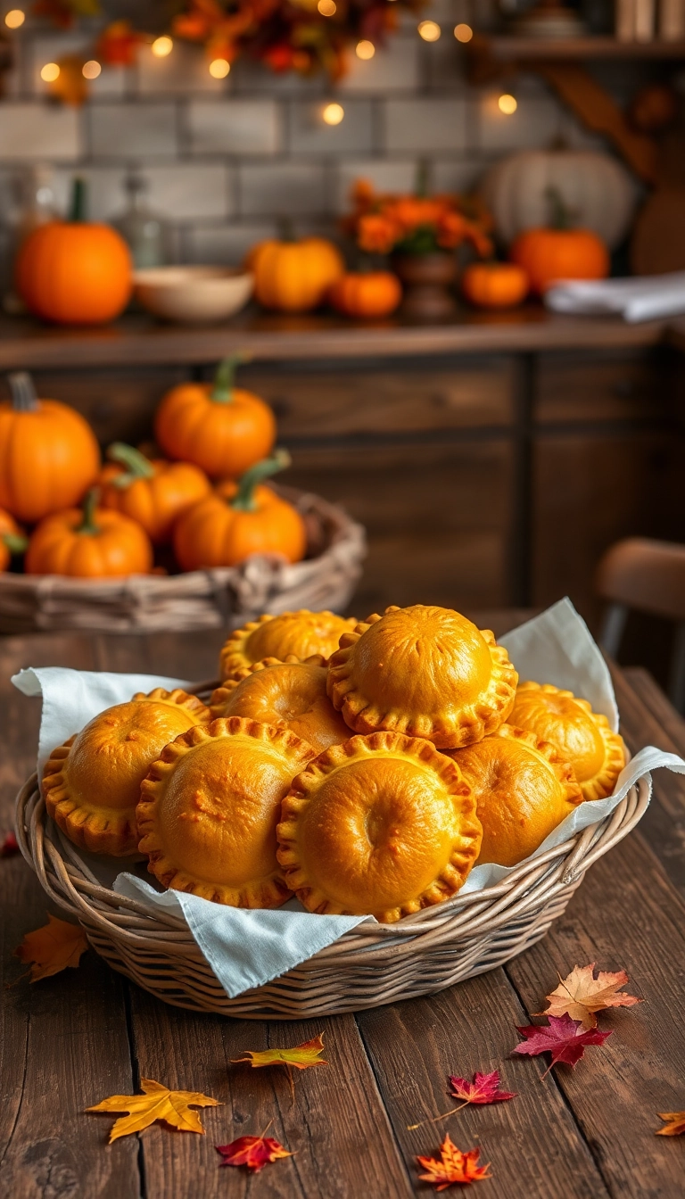 22 Harry Potter Dinner Ideas That'll Make You Feel Like You're at Hogwarts! - 1. Pumpkin Pasties