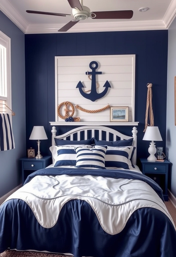 22 Awesome Teen Boy Bedroom Ideas Every Teenager Will Love! - 12. Nautical Adventure