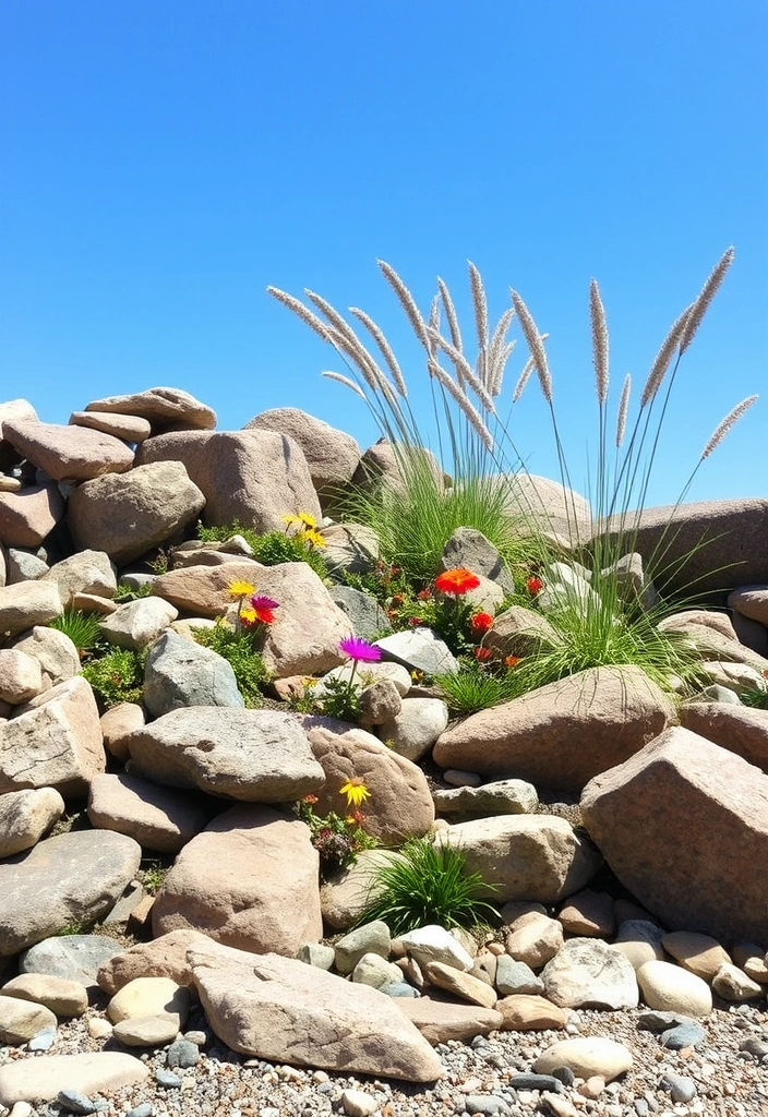 26 River Rock Landscaping Ideas That Will Transform Your Outdoor Space! - 2. Build a Rock Garden