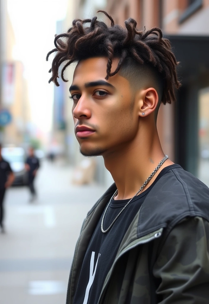 22 Dapper Hairstyles for Long-Haired Men That Will Turn Heads! - 18. The Long Curly Undercut