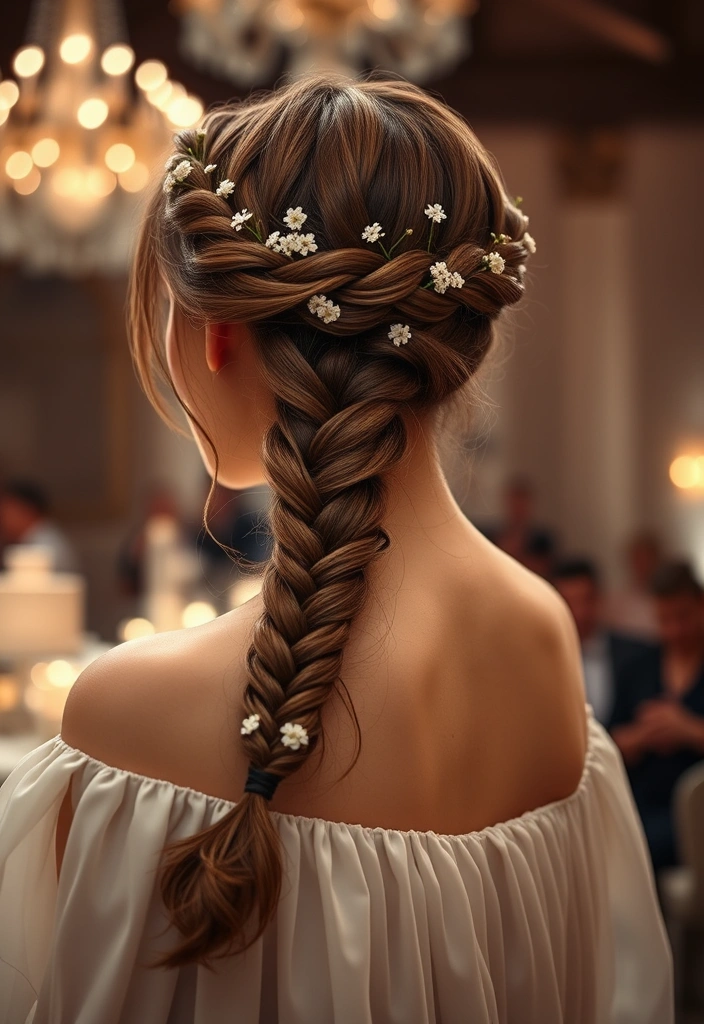 22 Elegant and Stylish Braid Hairstyles That Will Turn Heads! - 9. Halo Braid