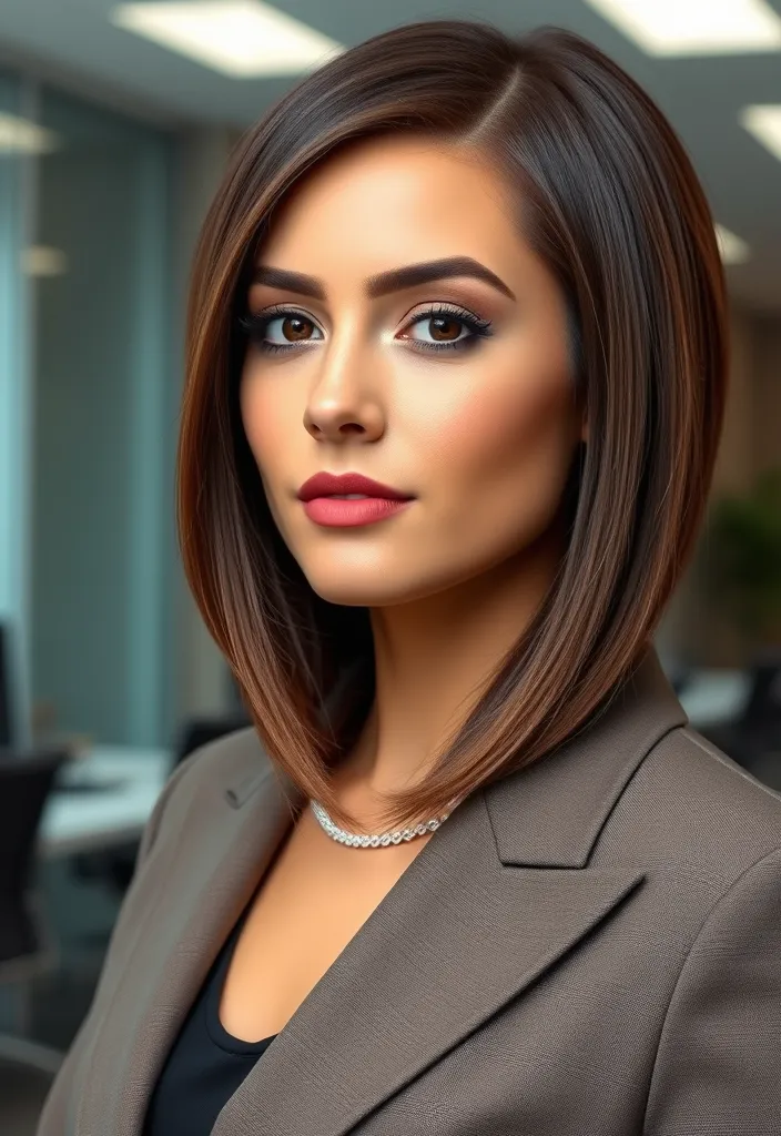 23 Jaw-Dropping Long Wolf Cut Ideas That Will Transform Your Look! - 13. The Sleek Wolf Cut