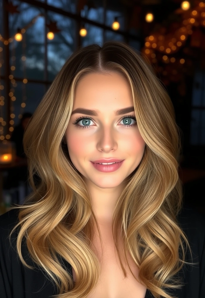 22 Stunning Fall Hair Color Ideas for Blonde That'll Make Heads Turn! - 17. Tawny Blonde with Bronze Shimmer