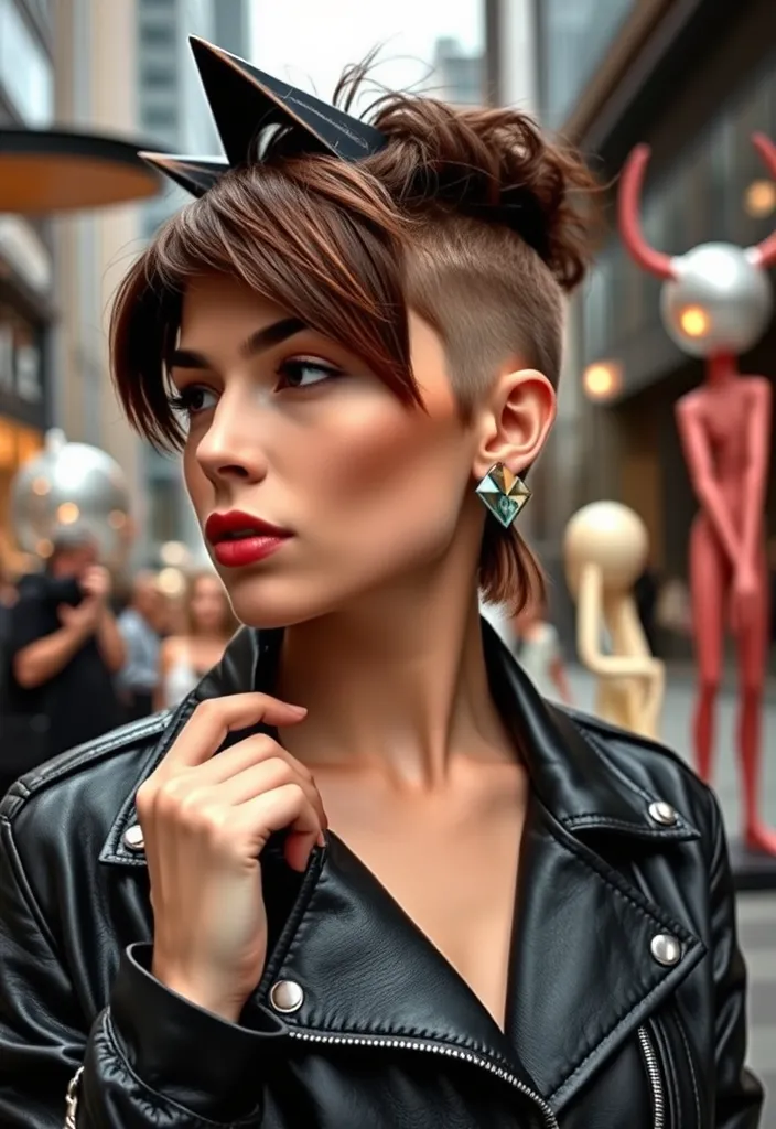 21 Stunning Mullet Wolf Cuts to Channel Your Inner Retro Queen! - 4. Asymmetrical Mullet