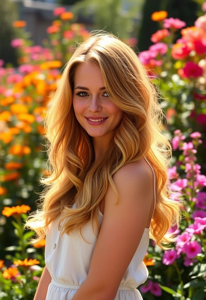 23 Summer Hair Color Ideas for Brunettes That Will Have Everyone Staring at You! - 17. Warm Butterscotch