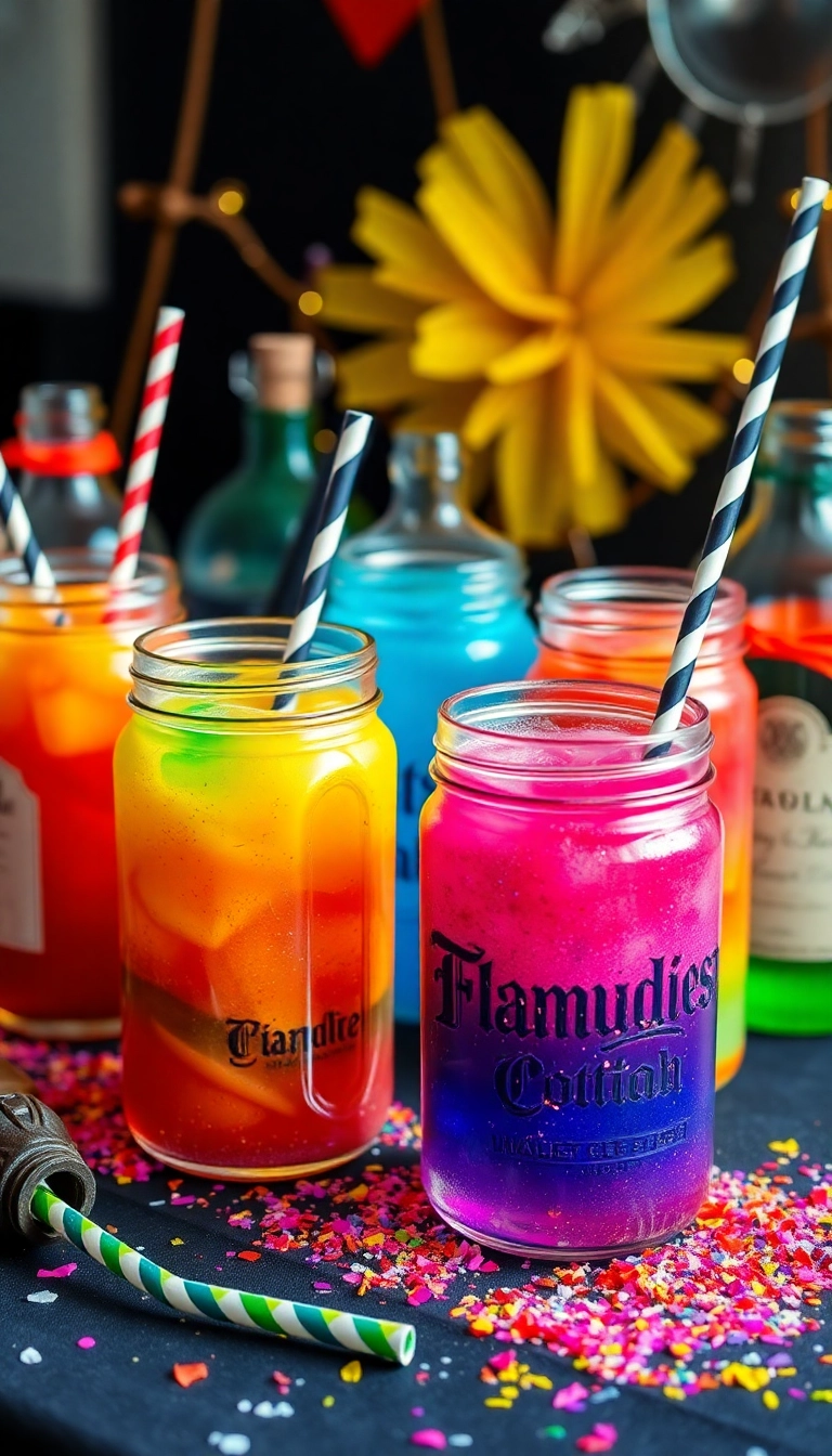 22 Harry Potter Dinner Ideas That'll Make You Feel Like You're at Hogwarts! - 18. Polyjuice Potion Drinks