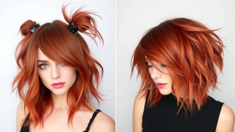 15 Spicy Hairstyles for Ginger Brown Hair That Will Turn Heads!