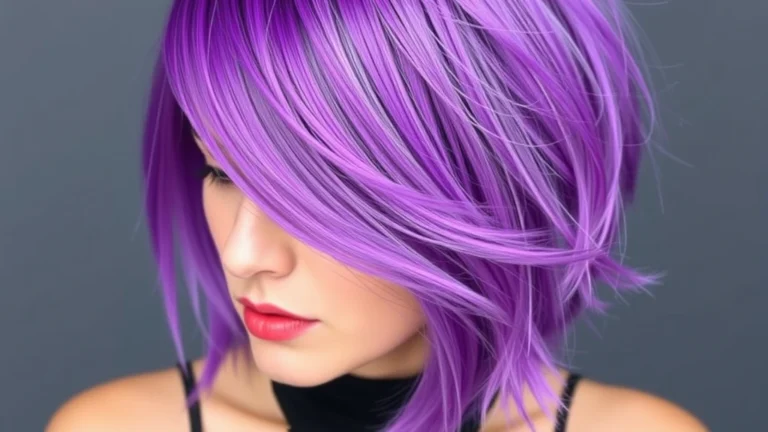 21 Vibrant Hairstyles for Purple Hair That’ll Turn Heads Everywhere!