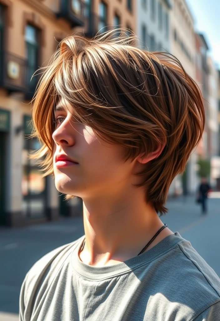 15 Short Flow Haircuts for Men That Will Turn Heads Everywhere! - 14. The Layered Flow