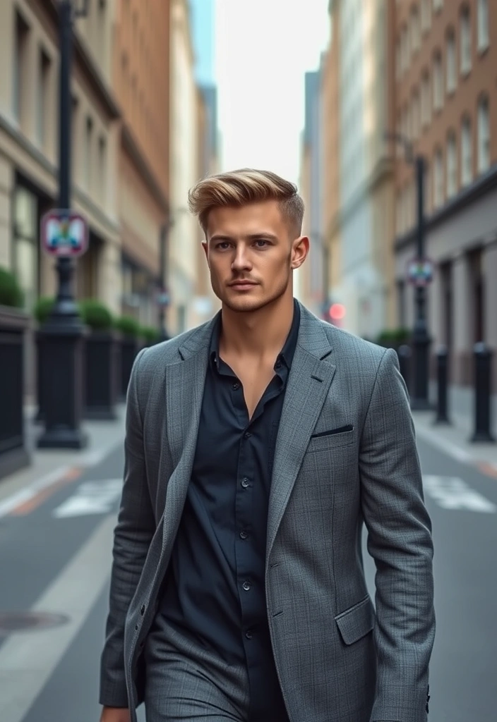 21 Flowy Haircut Ideas for Men That Will Transform Your Look Instantly! - 11. The Tapered Flow