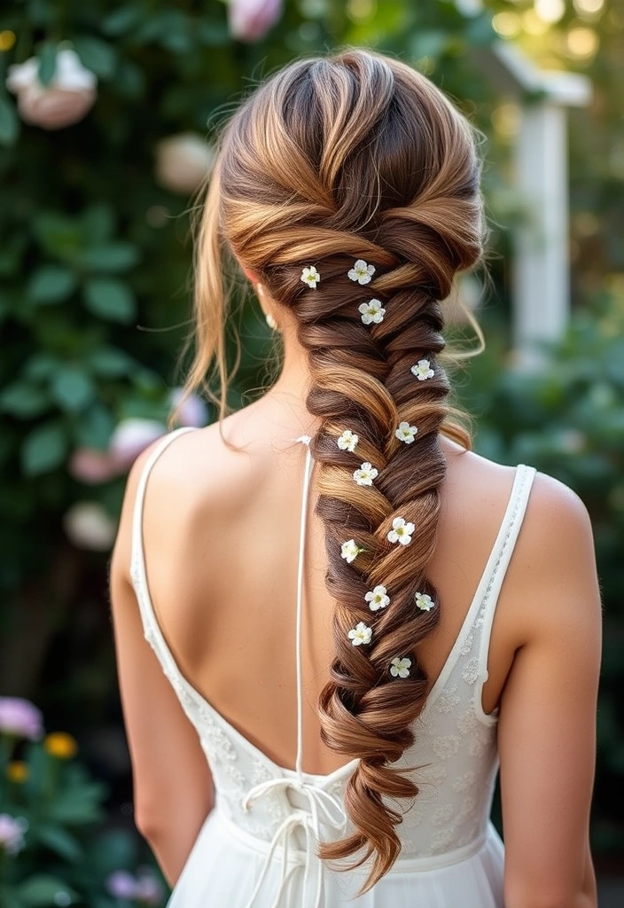 22 Stunning Hairstyles for Bridesmaids That Will Steal the Show! - 14. Long Loose Braid