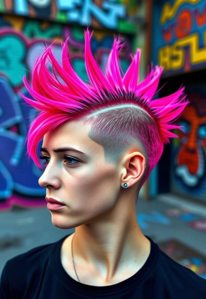 50 Unique and Hilariously Funny Hairstyles That’ll Make You Want to Try #22! - 12. The Funky Faux Hawk