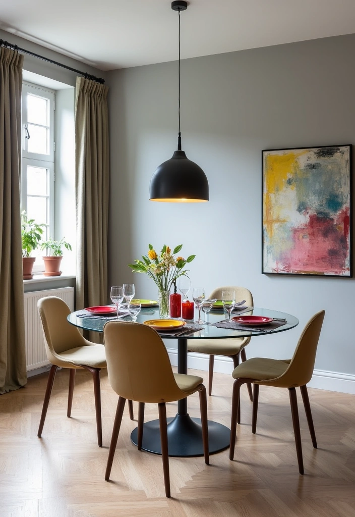 21 Best Paint Colors for Dining Room That Will Make You Want to Host Every Weekend! - 3. Soft Gray