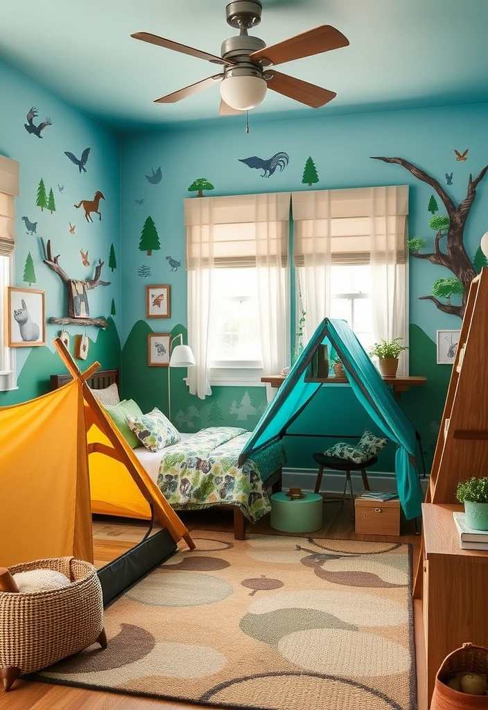 24 Young Boys Bedroom Ideas That Will Make You Say 'WOW!' - 18. Outdoor Explorer