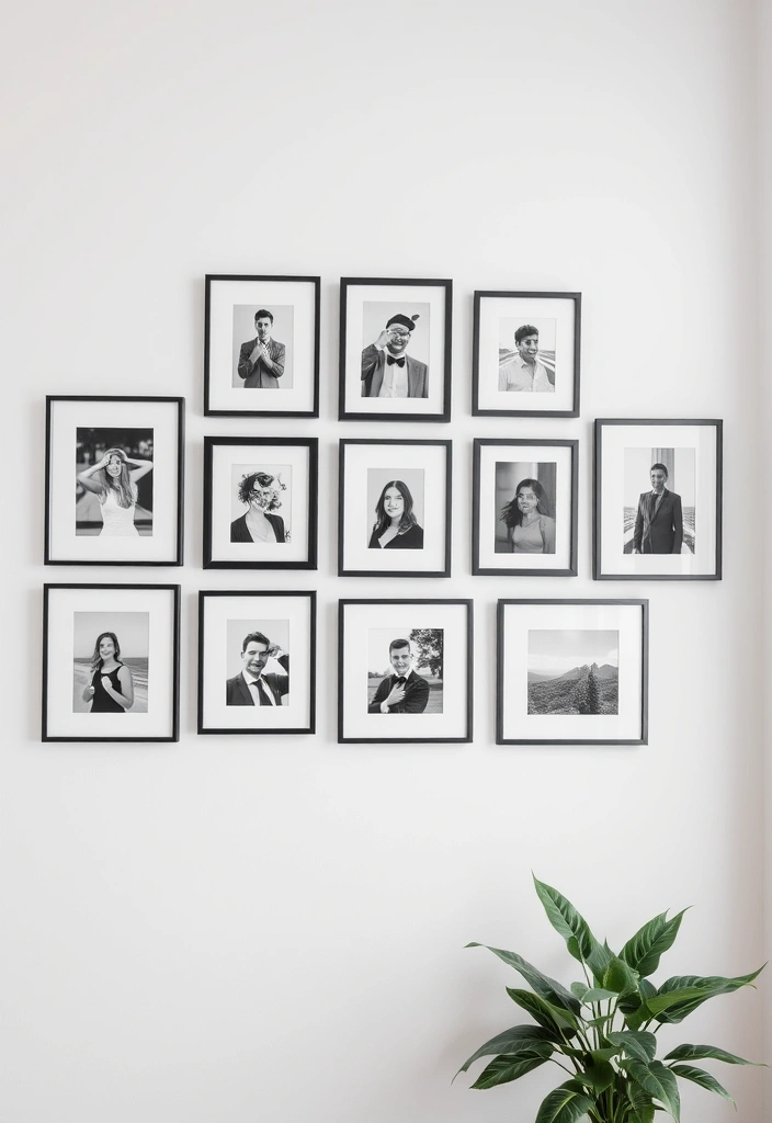 21 Inspiring Photo Wall Ideas That Will Transform Your Space! - 1. The Classic Gallery Wall