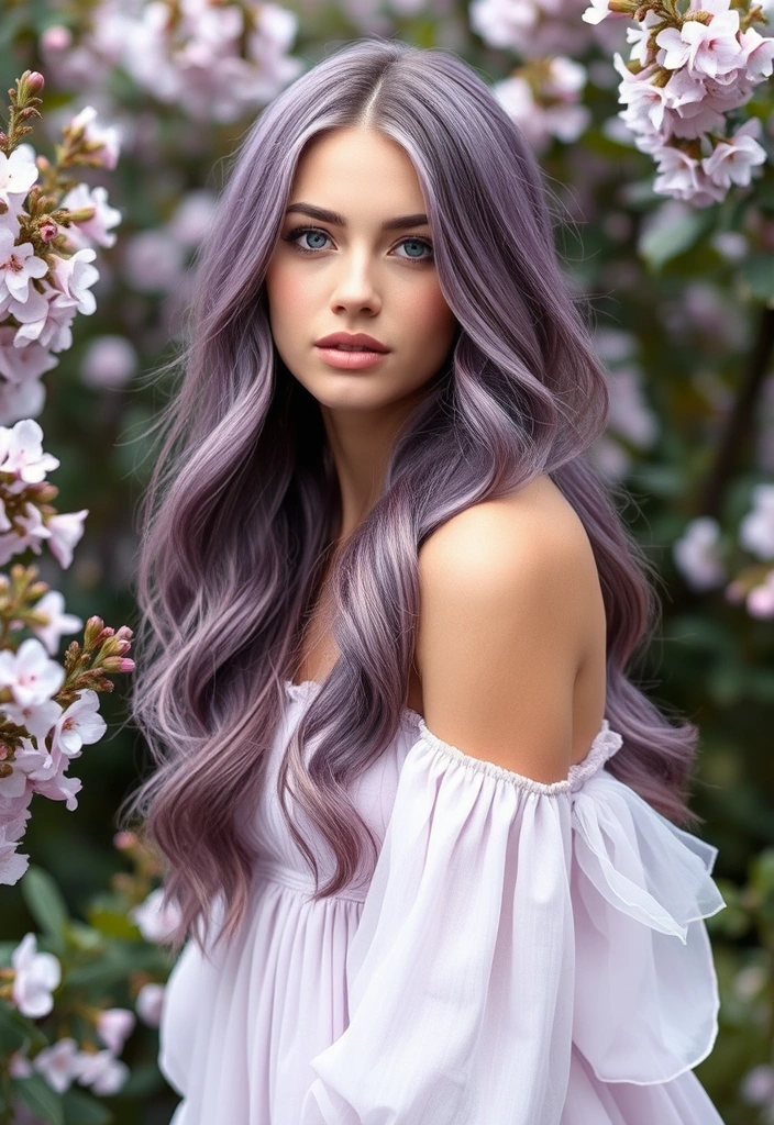 25 Bold Hair Dye Ideas That Will Transform Your Look Instantly! - 17. Soft Lavender