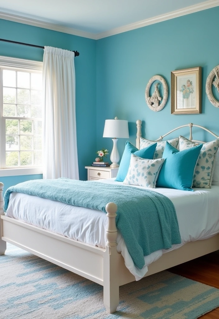 27 Best Paint Colors for Master Bedroom That'll Transform Your Space! - 25. Ocean Blue