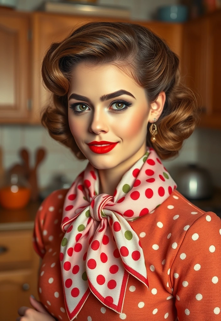 25 Timeless Vintage Hairstyles That Will Transform You into a Retro Queen! - 13. The 1950s Housewife Look