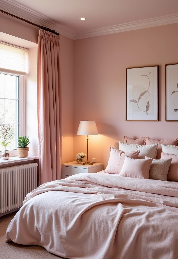 20 Best Paint Colors for Low Light Rooms That Will Transform Your Space! - 14. Blush Pink